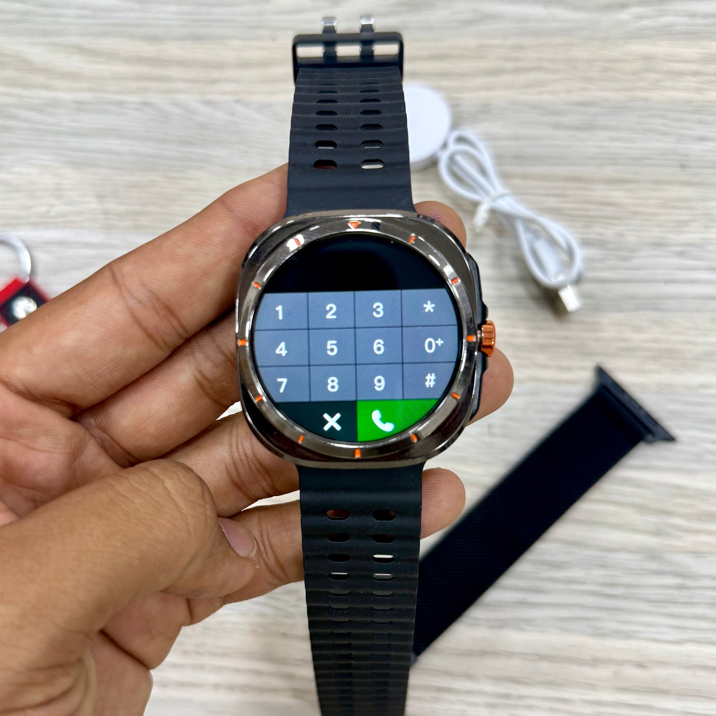 Sam Ultra Watch | Metal Strap | Keychain (6 Months Warranty)