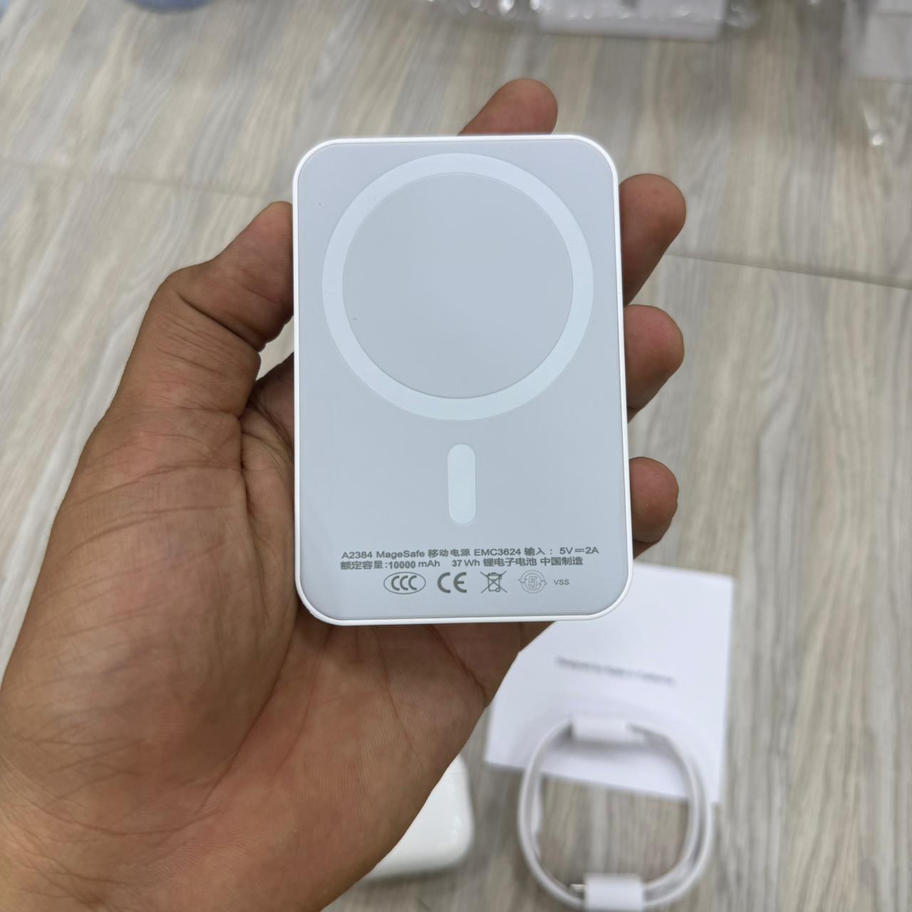 5 in 1 Combo Aerpods Pro 2 | 10000 MAH Magsafe Powerbank | Multi use Cable | Keychain | Case for aerpods (6 months warranty)