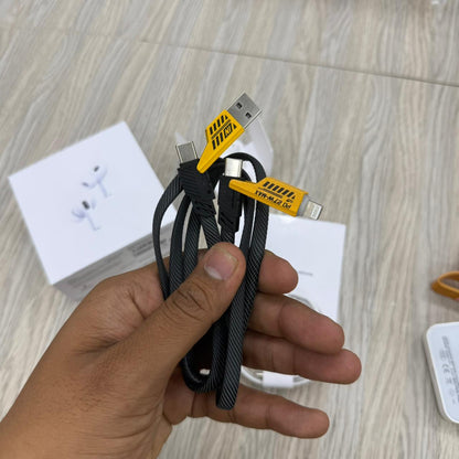 5 in 1 Combo Aerpods Pro 2 | 10000 MAH Magsafe Powerbank | Multi use Cable | Keychain | Case for aerpods (6 months warranty)